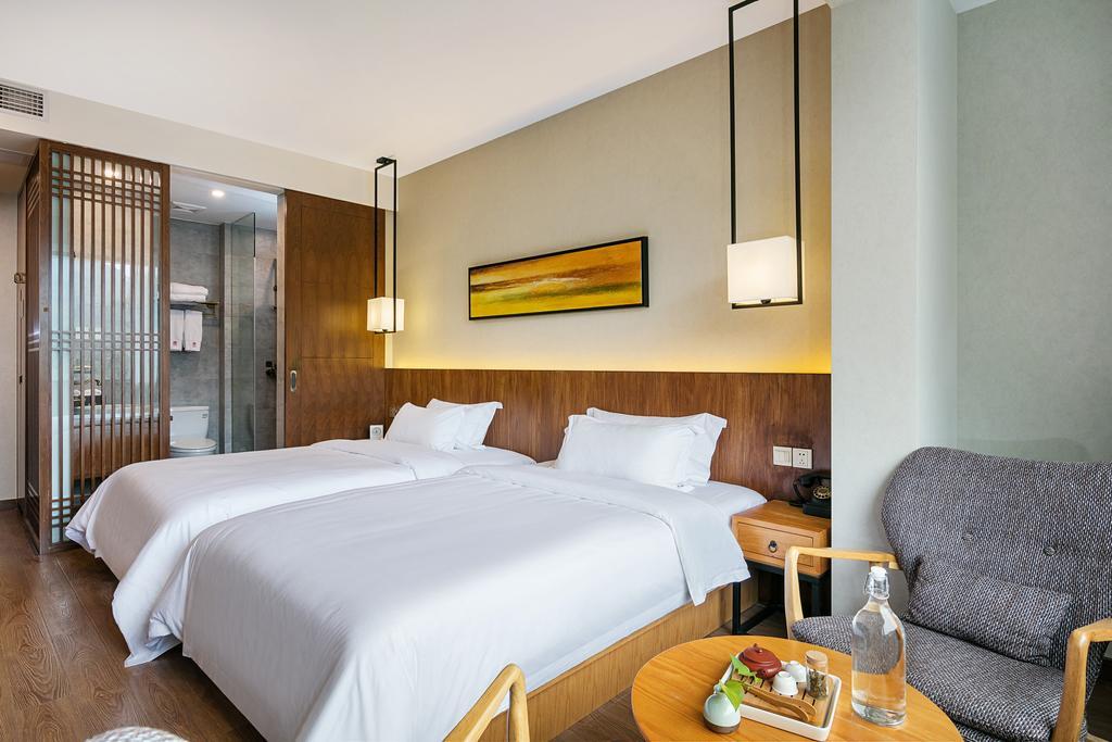 Hangzhou Puyu Travelling With Hotel Exterior foto