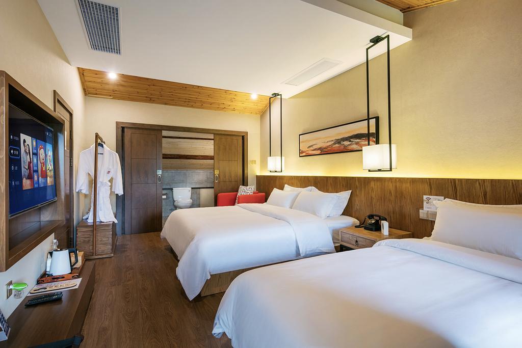 Hangzhou Puyu Travelling With Hotel Exterior foto